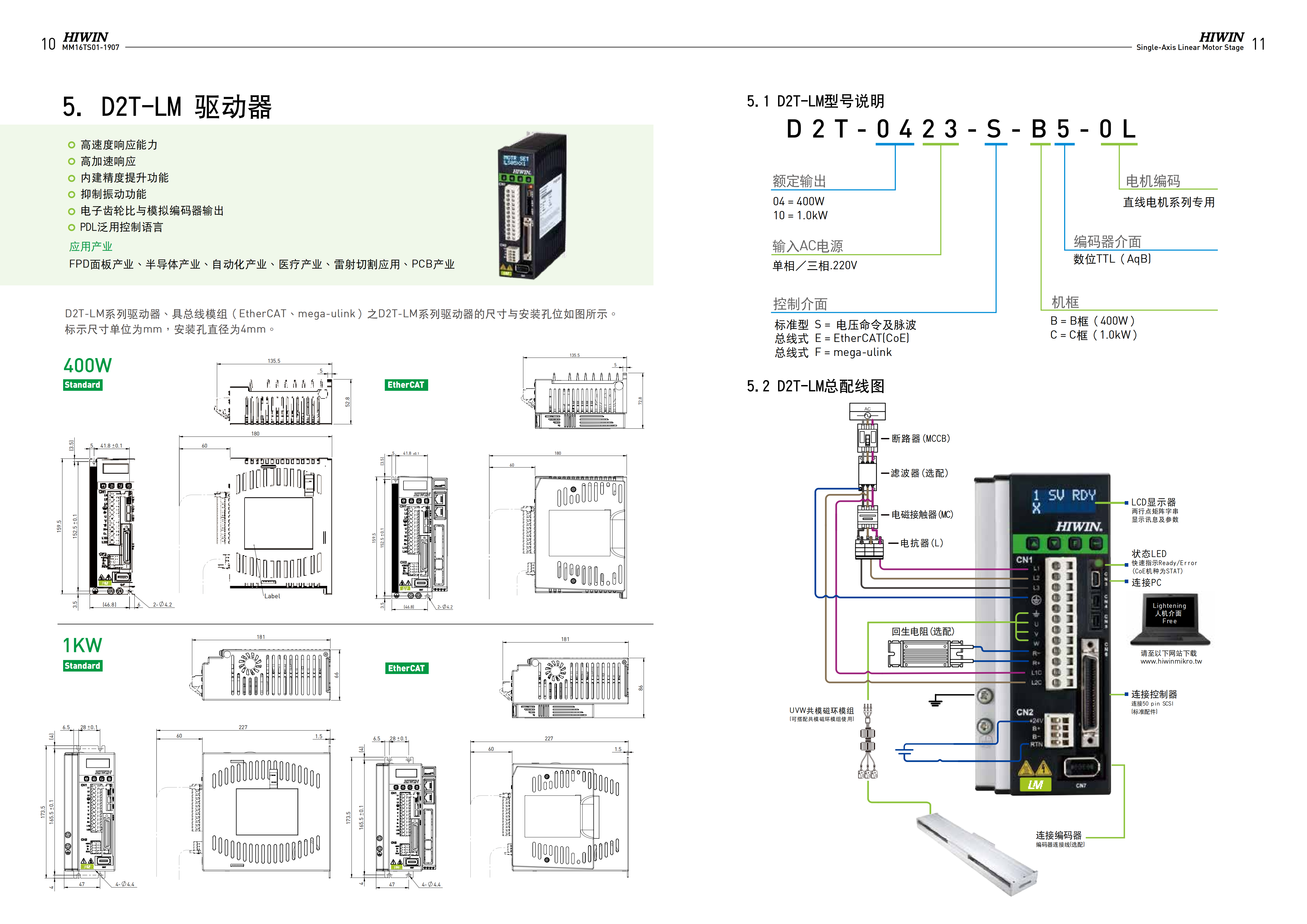 標(biāo)準(zhǔn)LMCB6上銀直線電機(jī)單軸定位平臺(tái)