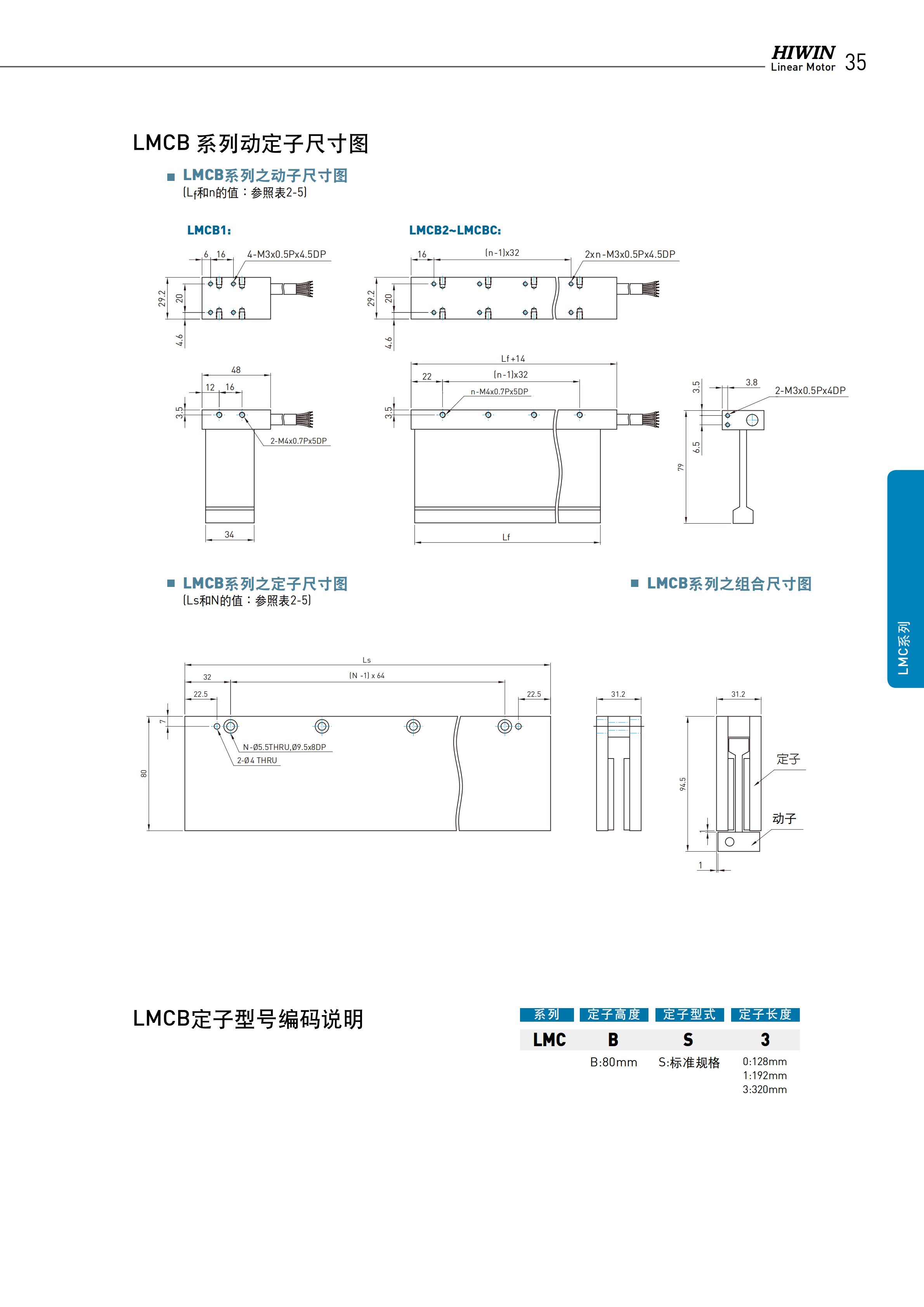 上銀無鐵心式直線電機(jī)LMC-EFE3
