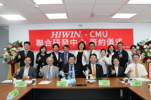 中國醫藥大學與上銀集團『HIWIN-CMU 聯合研發中心』續簽合作協議,研發智慧醫療產品共創人類福祉